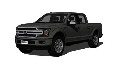 超精细汽车模型 福特 Ford F-150 (2)